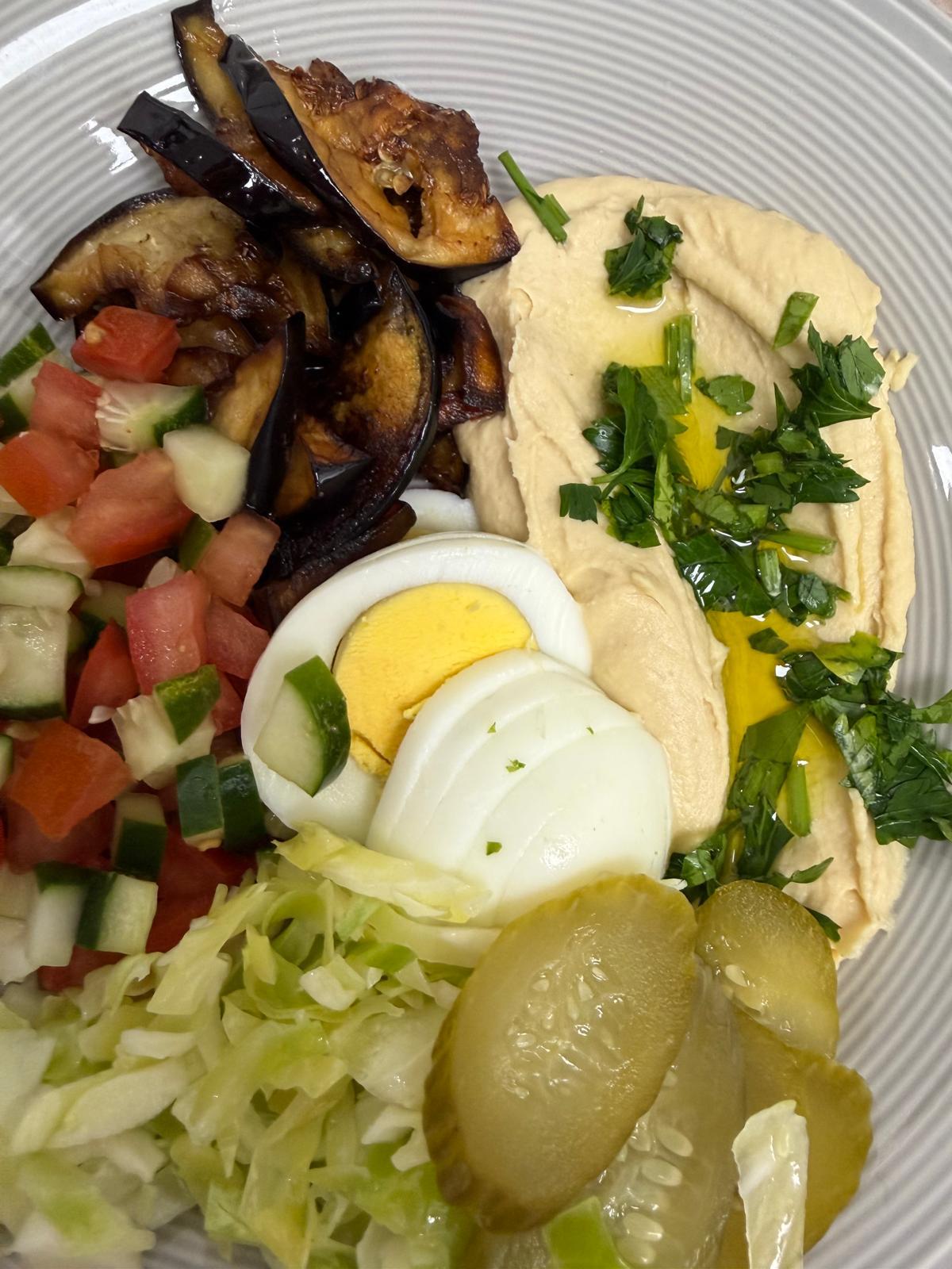 Hummus Village dish
